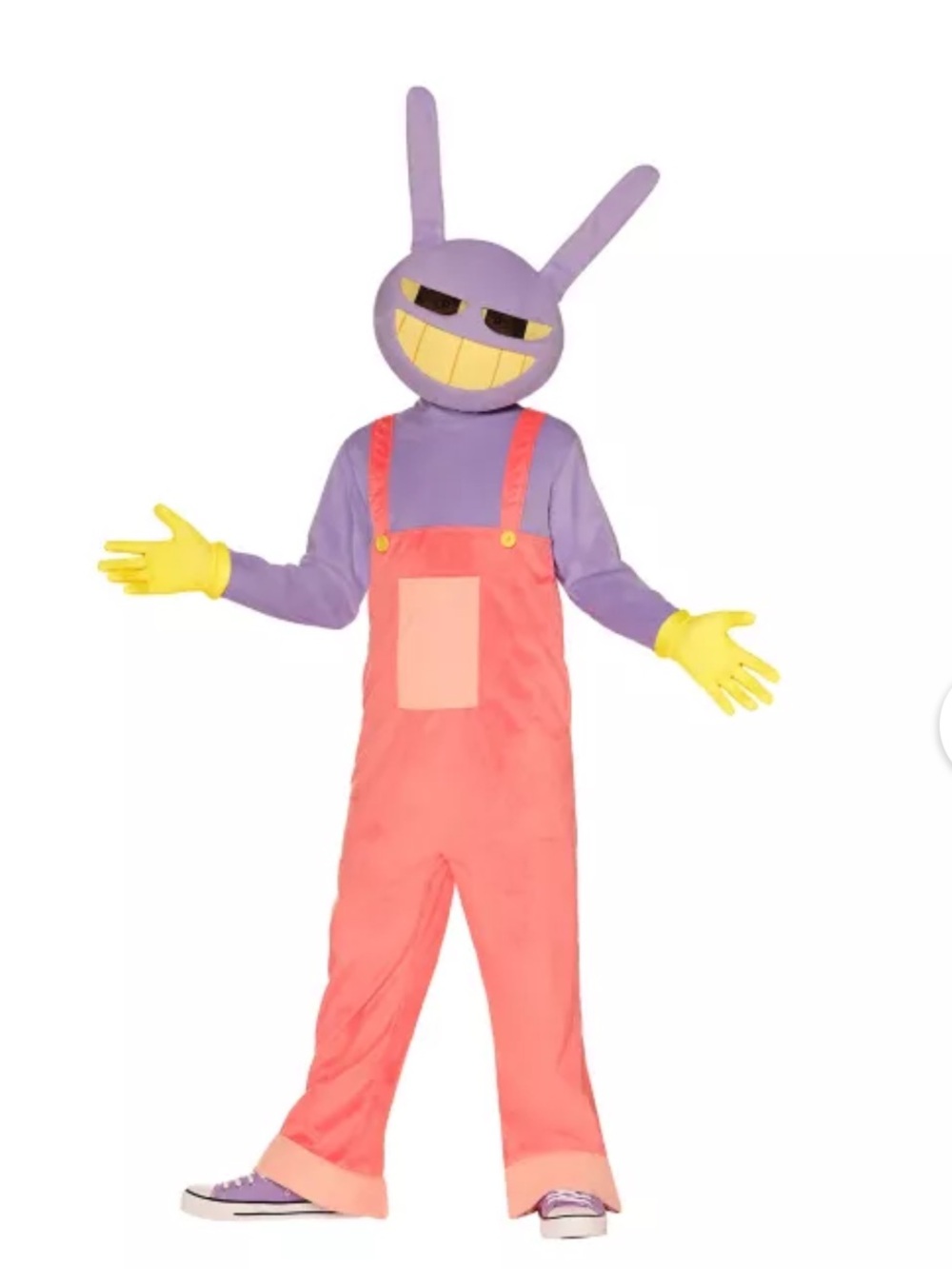 Kids Jax Costume | Spirit Halloween The Amazing Digital Circus Size Medium